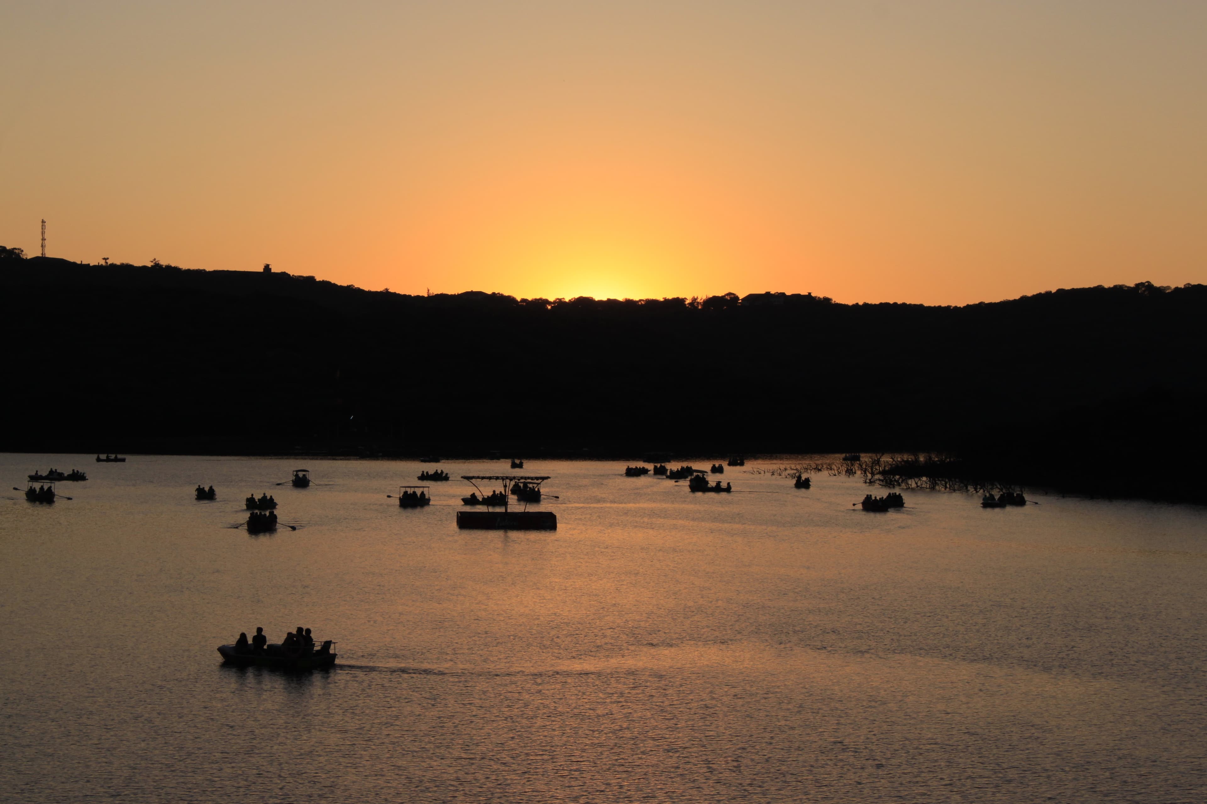 Venna Lake at Sunset